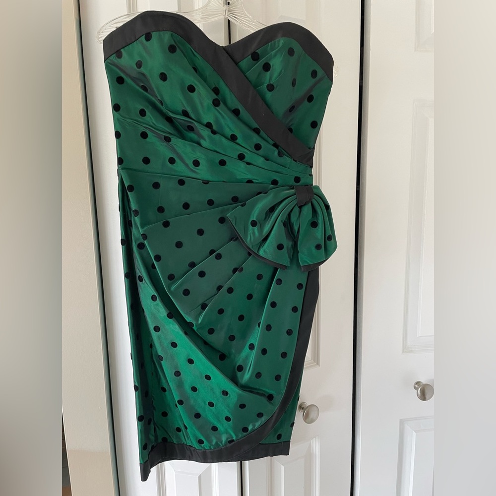 A.J. Bari Cocktail Dress - Green - 10